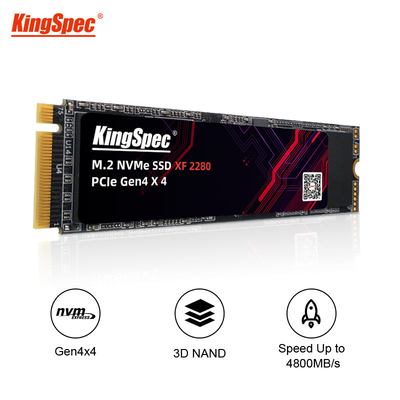 KingSpec M.2 2280 SATA III NGFF SSD 1TB 2TB 4TB